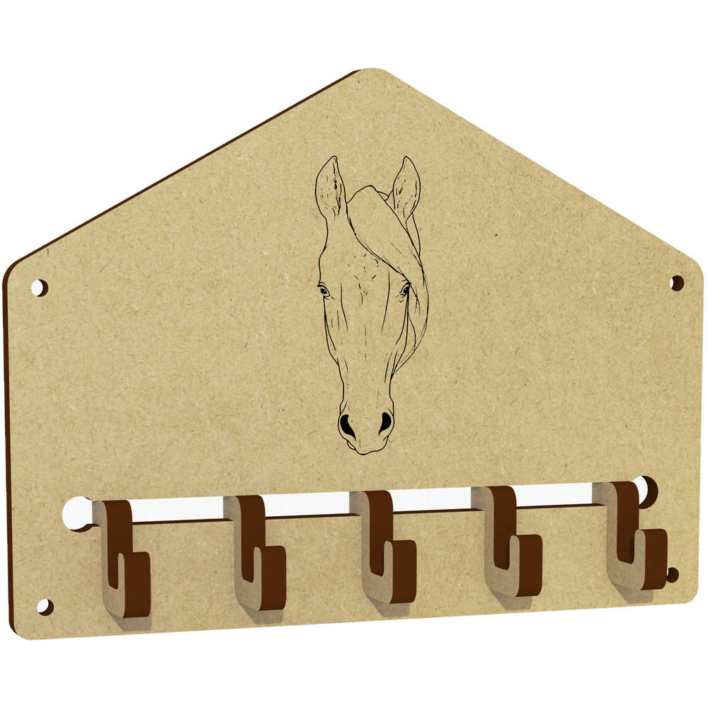 'Horse Head' Wall Mounted Key Hooks / Holder (WH00059294)