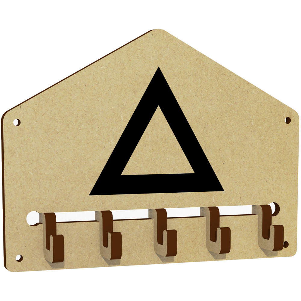 'Triangle' Wall Mounted Key Hooks / Holder (WH00059836)