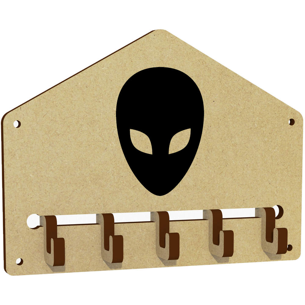 'Alien Head' Wall Mounted Key Hooks / Holder (WH00065958)
