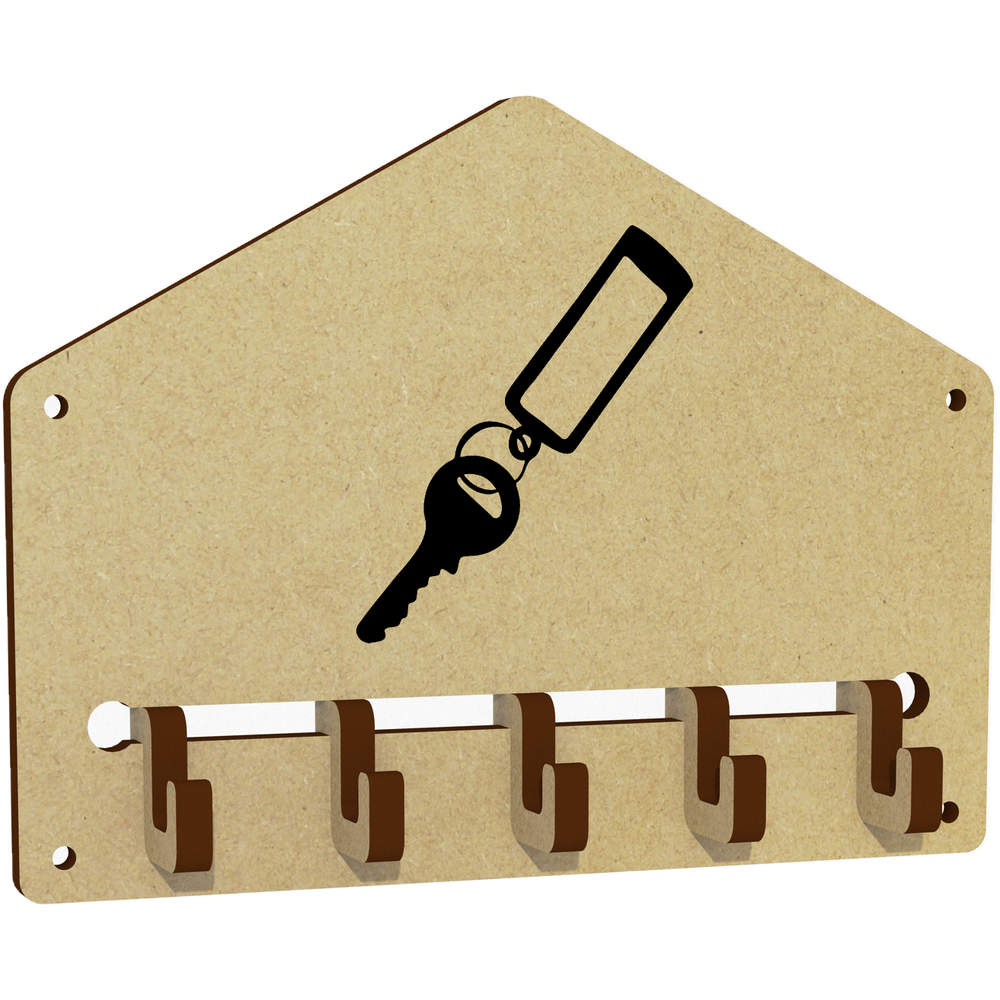 'Key with Fob' Wall Mounted Key Hooks / Holder (WH00072664)