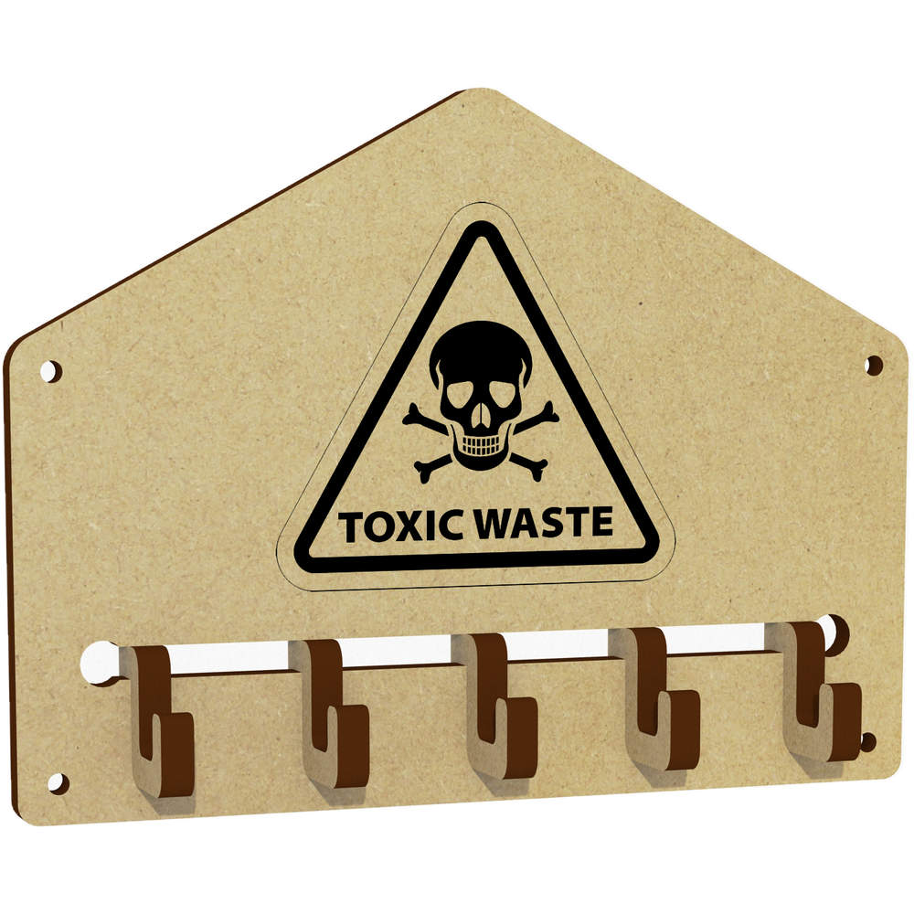 'Toxic Waste' Wall Mounted Key Hooks / Holder (WH00072854)