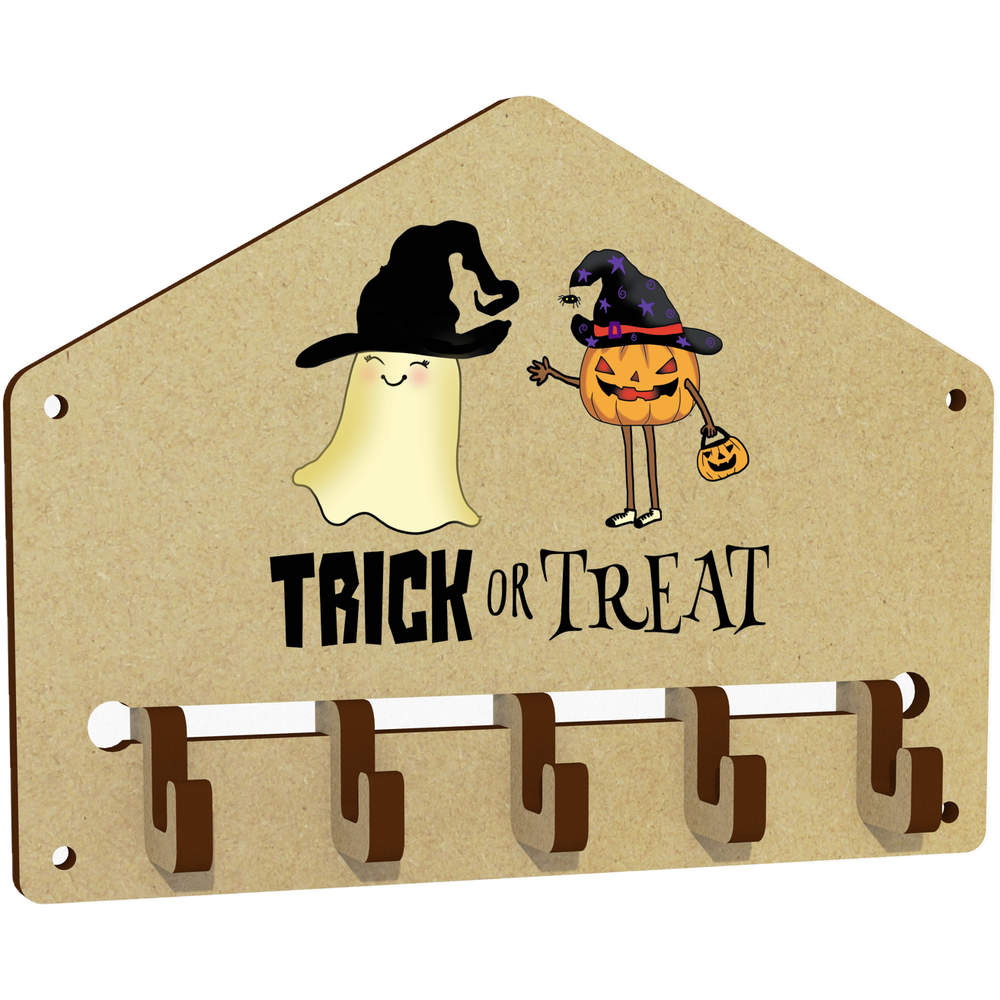 'Trick or Treat' Wall Mounted Key Hooks / Holder (WH00087960)