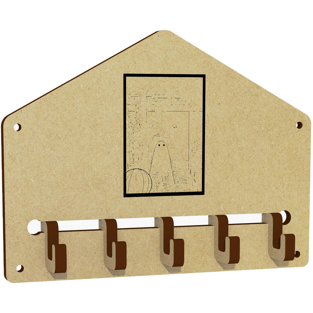 'Greenhouse Ghosts' Wall Mounted Key Hooks / Holder (WH00092425)