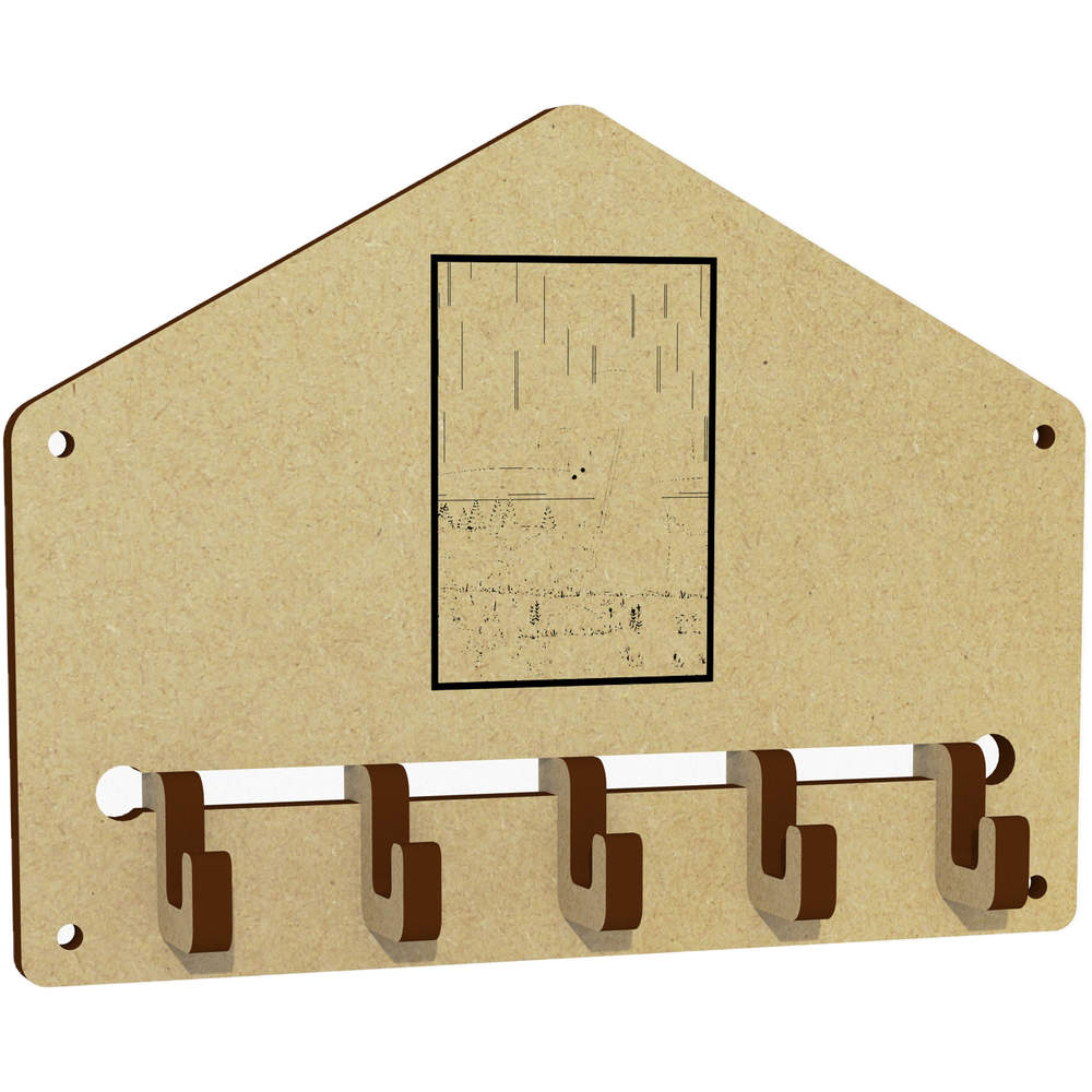 'Making Friends' Wall Mounted Key Hooks / Holder (WH00092431)