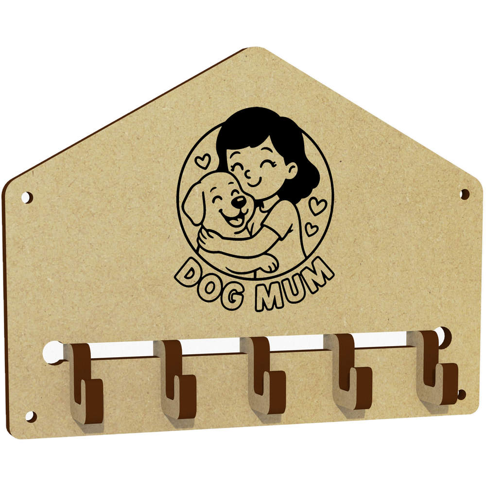 'Dog Mum' Wall Mounted Key Hooks / Holder (WH00093674)