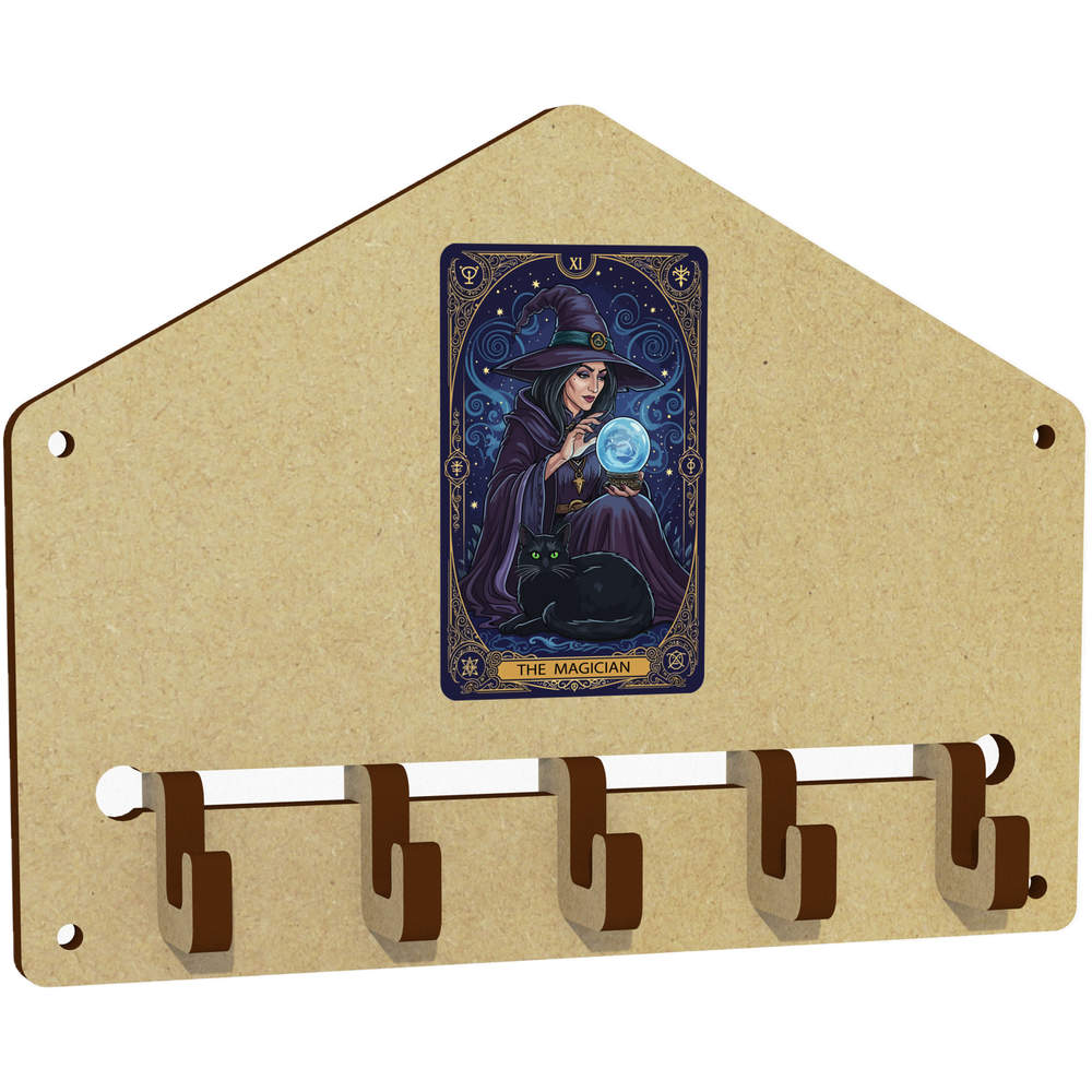 'The Magician Tarot Card' Wall Mounted Key Hooks / Holder (WH00094082)