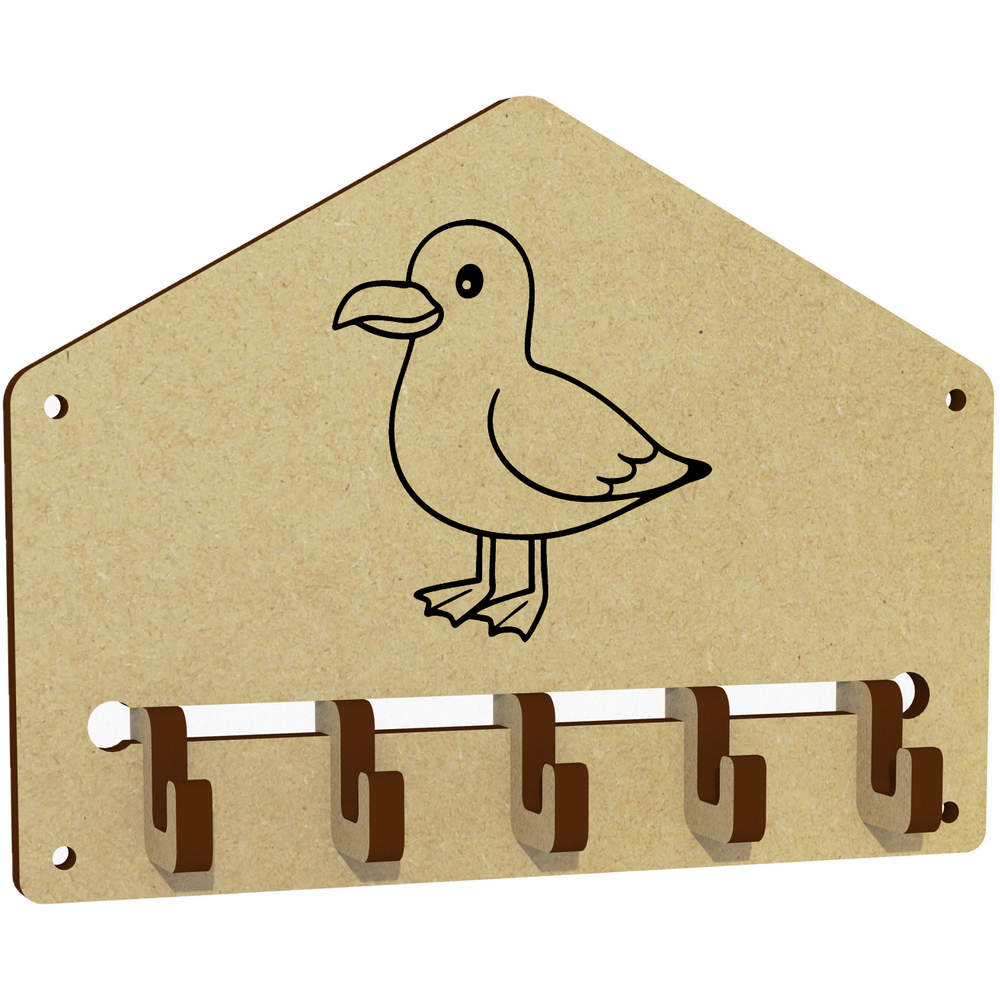 'Seagull' Wall Mounted Key Hooks / Holder (WH00094093)