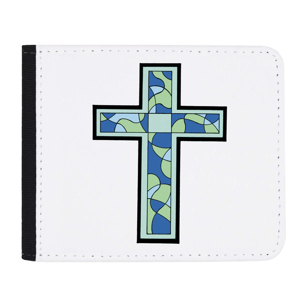 'Stained Glass Cross' Wallet (WL00006638)
