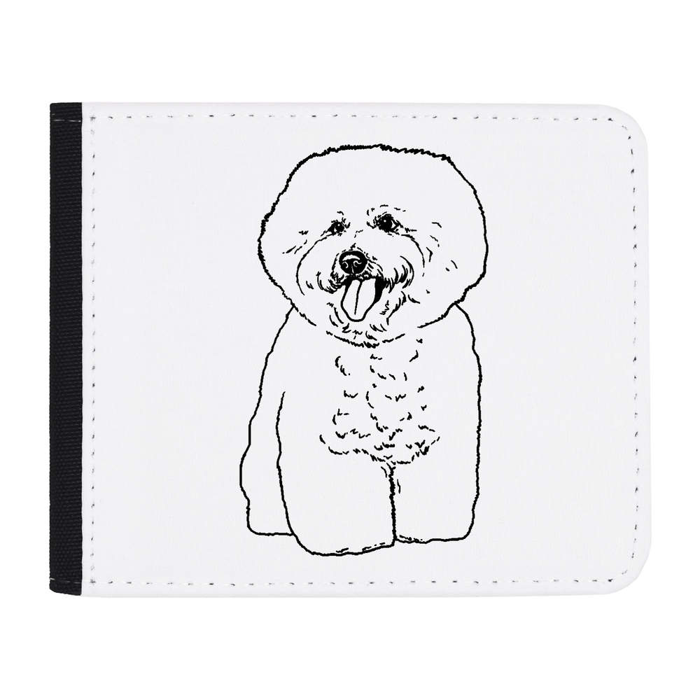 'Bichon Frise Dog' Wallet (WL00010868)