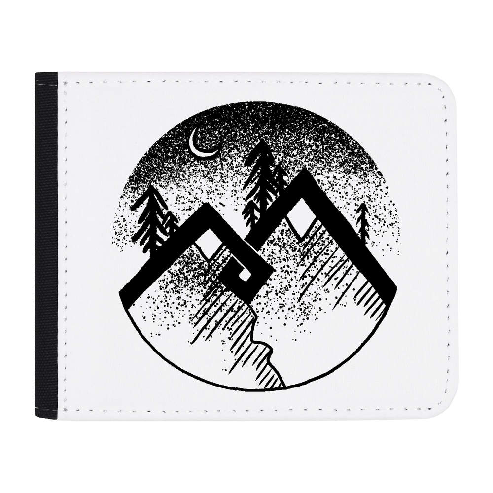 'Stylised Mountains' Wallet (WL00011239)