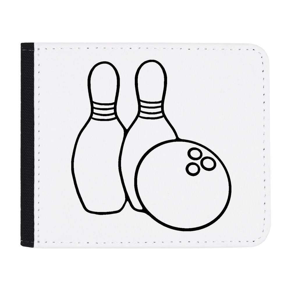 'Bowling Ball & Skittles' Wallet (WL00011674)