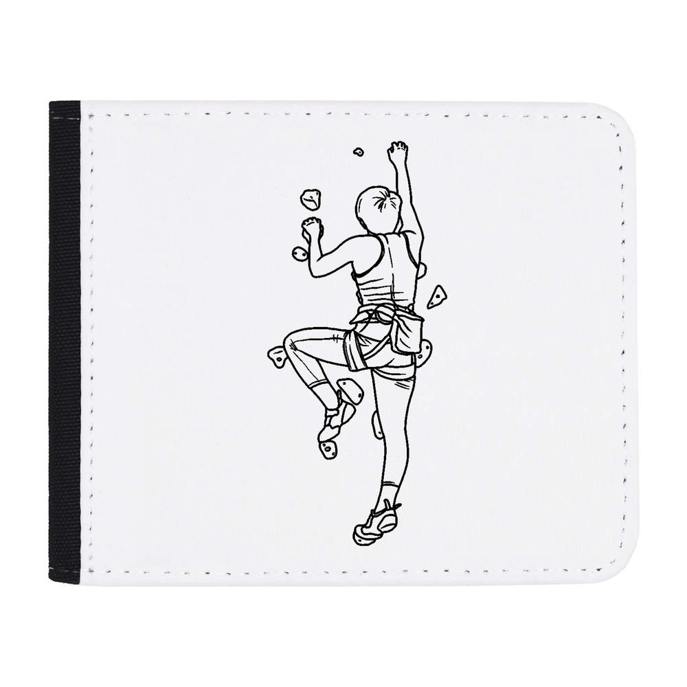 'Person On Climbing Wall' Wallet (WL00014538)