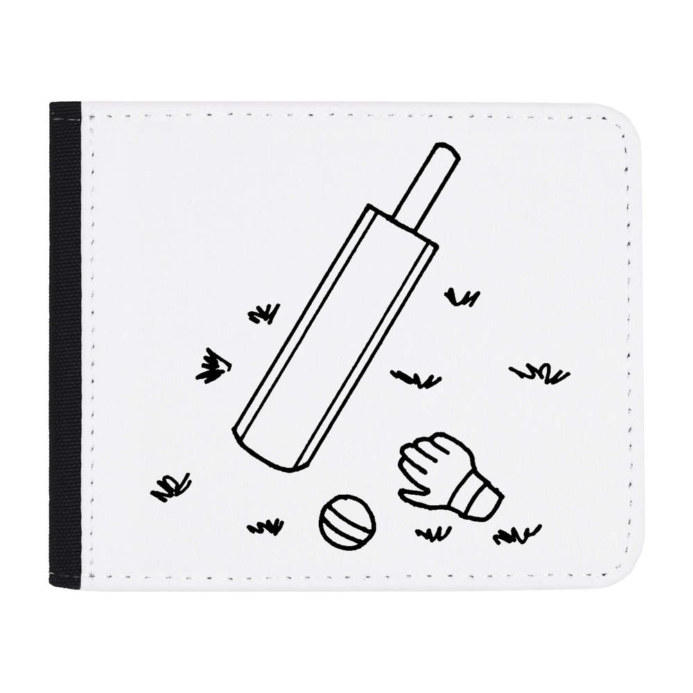 'Cricket Bat & Ball' Wallet (WL00015030)