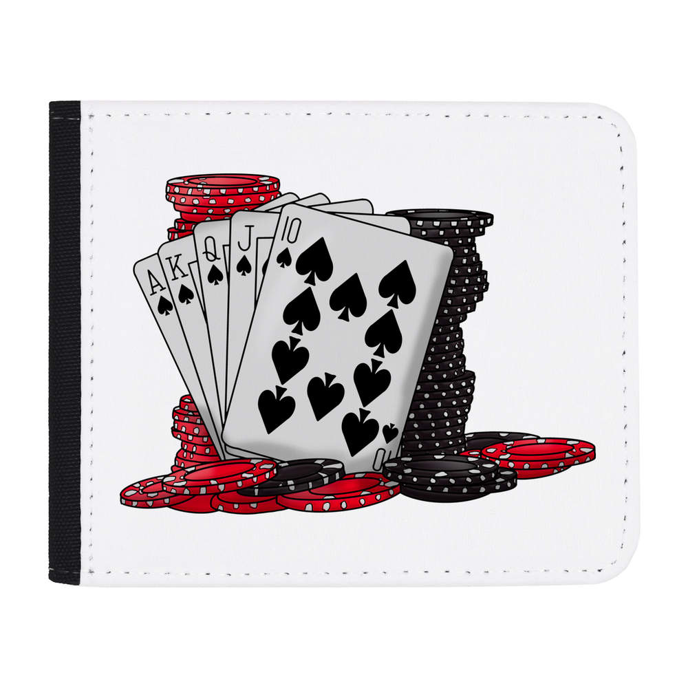 'Cards & Poker Chips' Wallet (WL00016173)