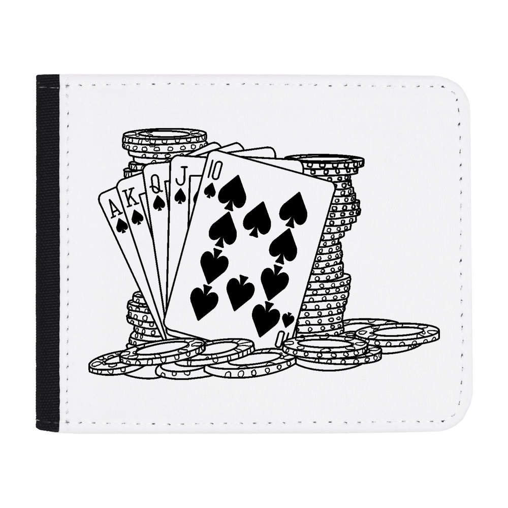 'Cards & Poker Chips' Wallet (WL00016183)