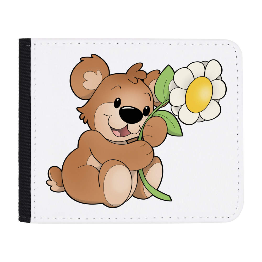 'Flower Teddy Bear' Wallet (WL00016743)