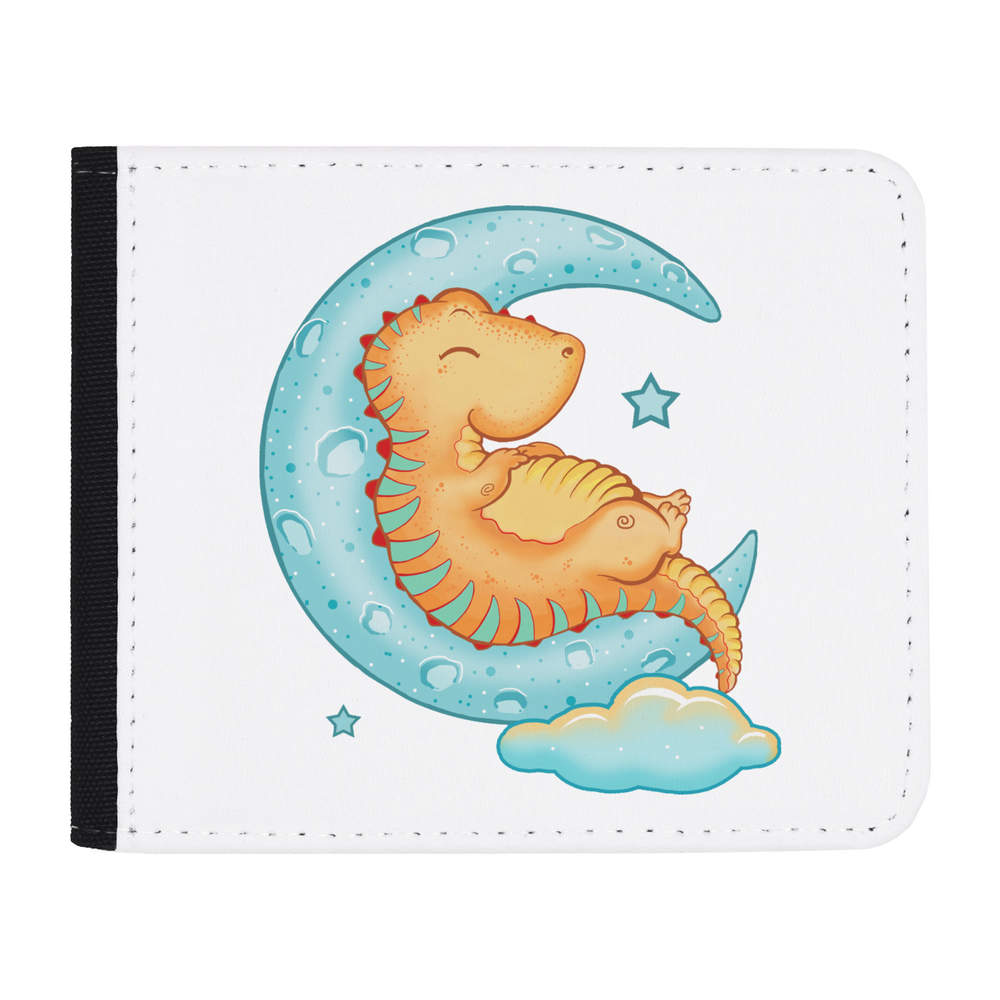 'Sleeping Dinosaur On Moon' Wallet (WL00017218)