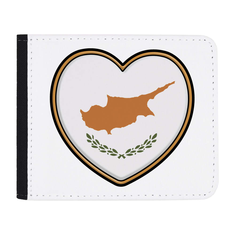 'Cyprus Flag Heart' Wallet (WL00017882)