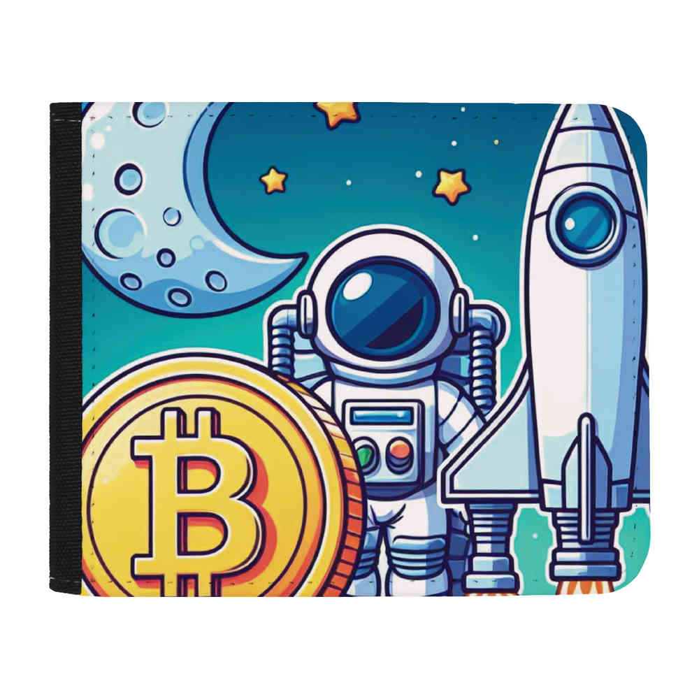 'Bitcoin to the Moon' Wallet (WL00020912)