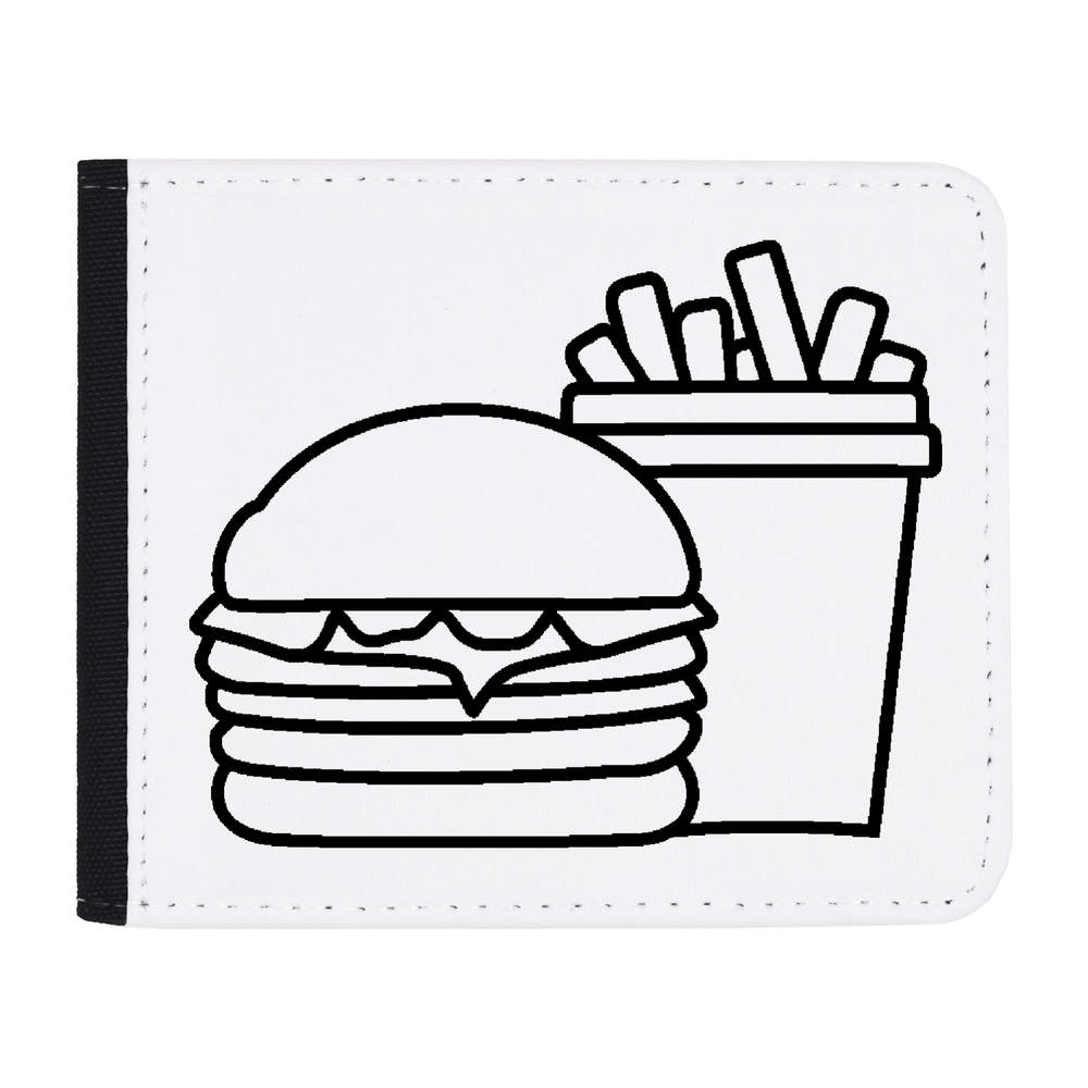 'Burger and Chips' Wallet (WL00022406)