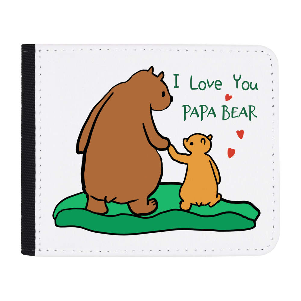'I Love You Papa Bear' Wallet (WL00023311)