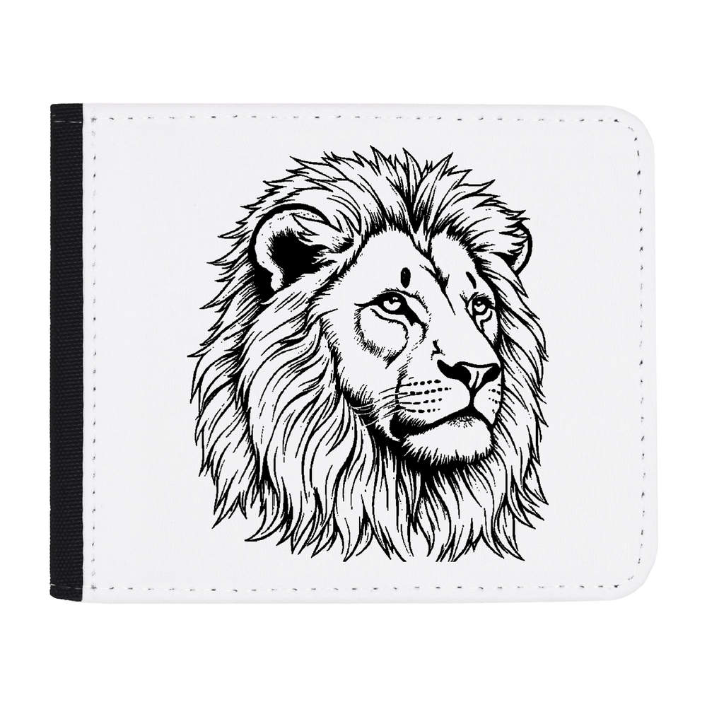 'Lion Side Profile' Wallet (WL00027154)