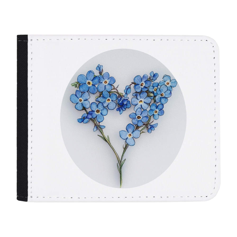 'Sprig of Forget Me Nots' Wallet (WL00027527)