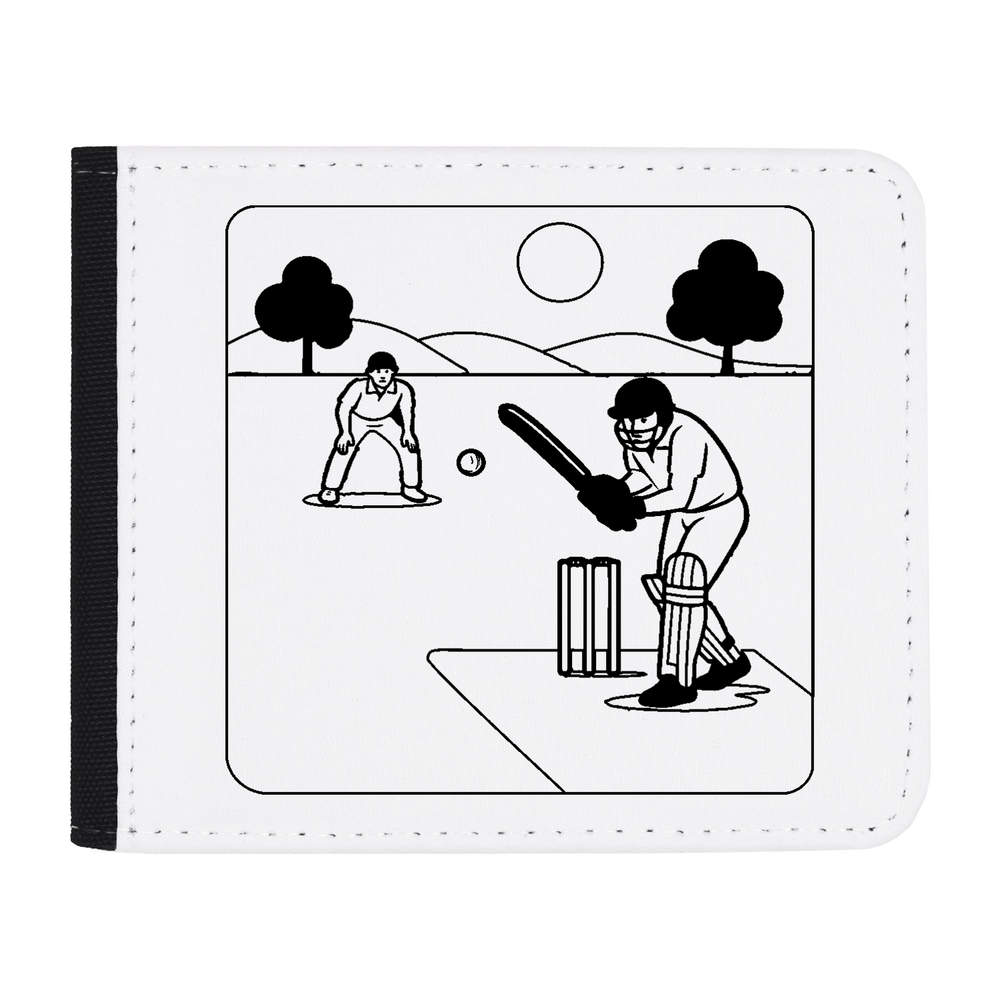 'Cricket Match Action' Wallet (WL00030146)