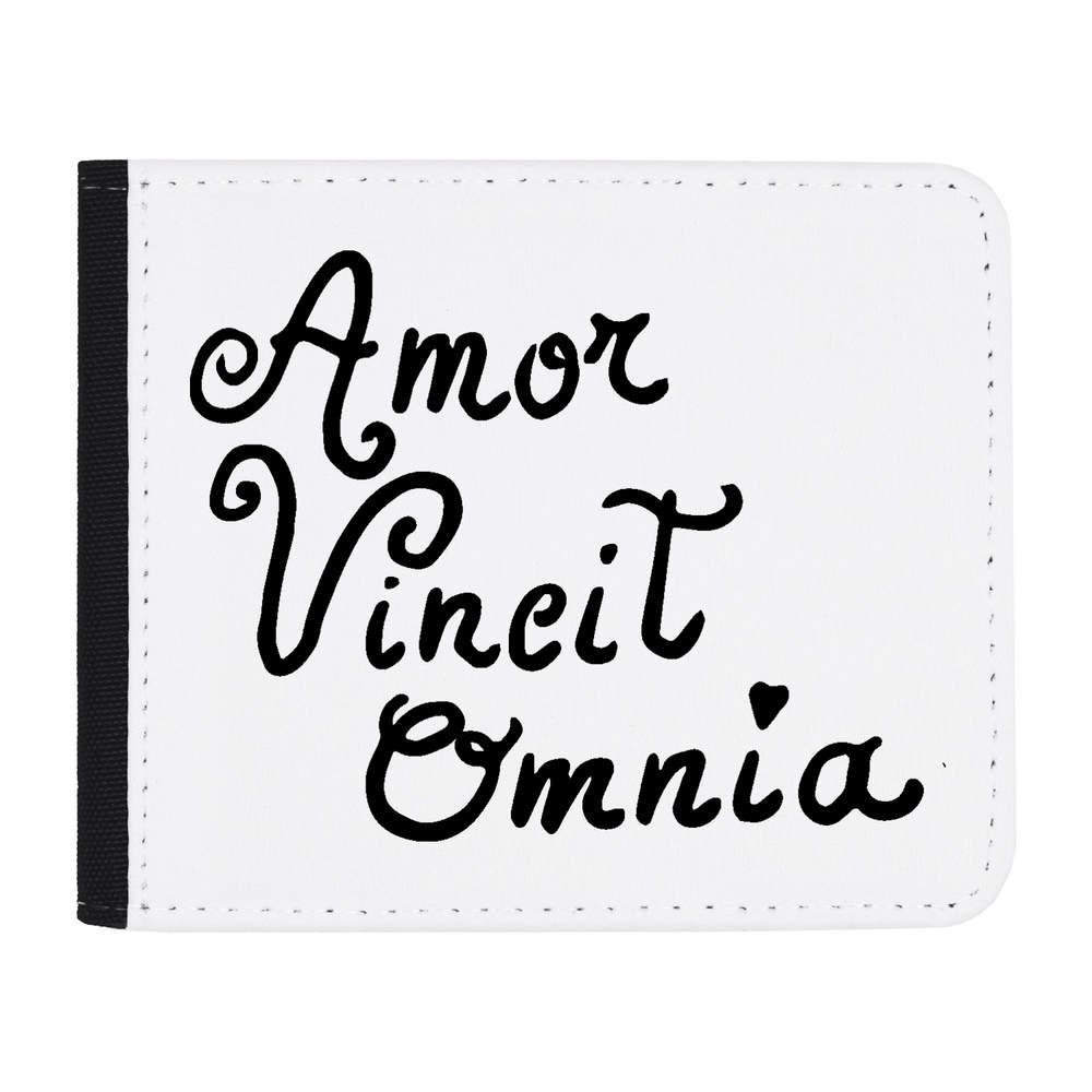 'Amor Vincit Omnia Text' Wallet (WL00033661)