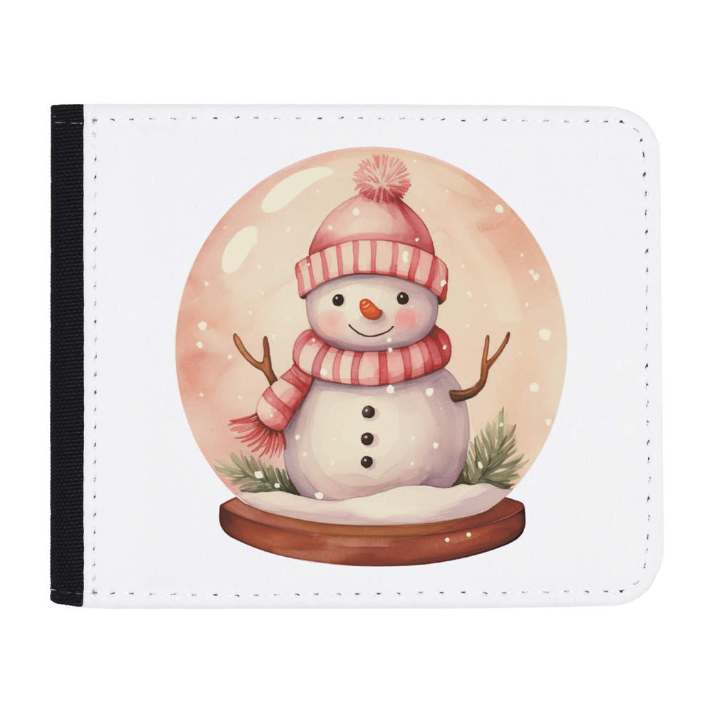 'Snowman In Snow Globe' Wallet (WL00033808)