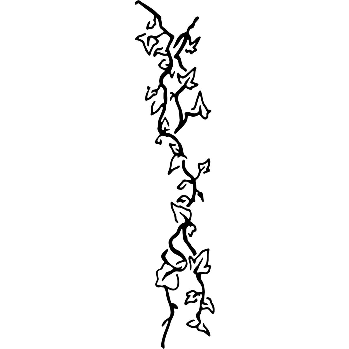 'Ivy Vines' Reusable Stencils – Durable Decorative Templates for Painting and Spraying on Walls, Tiles, Wood, Fabric & Craft Projects (WS010200)