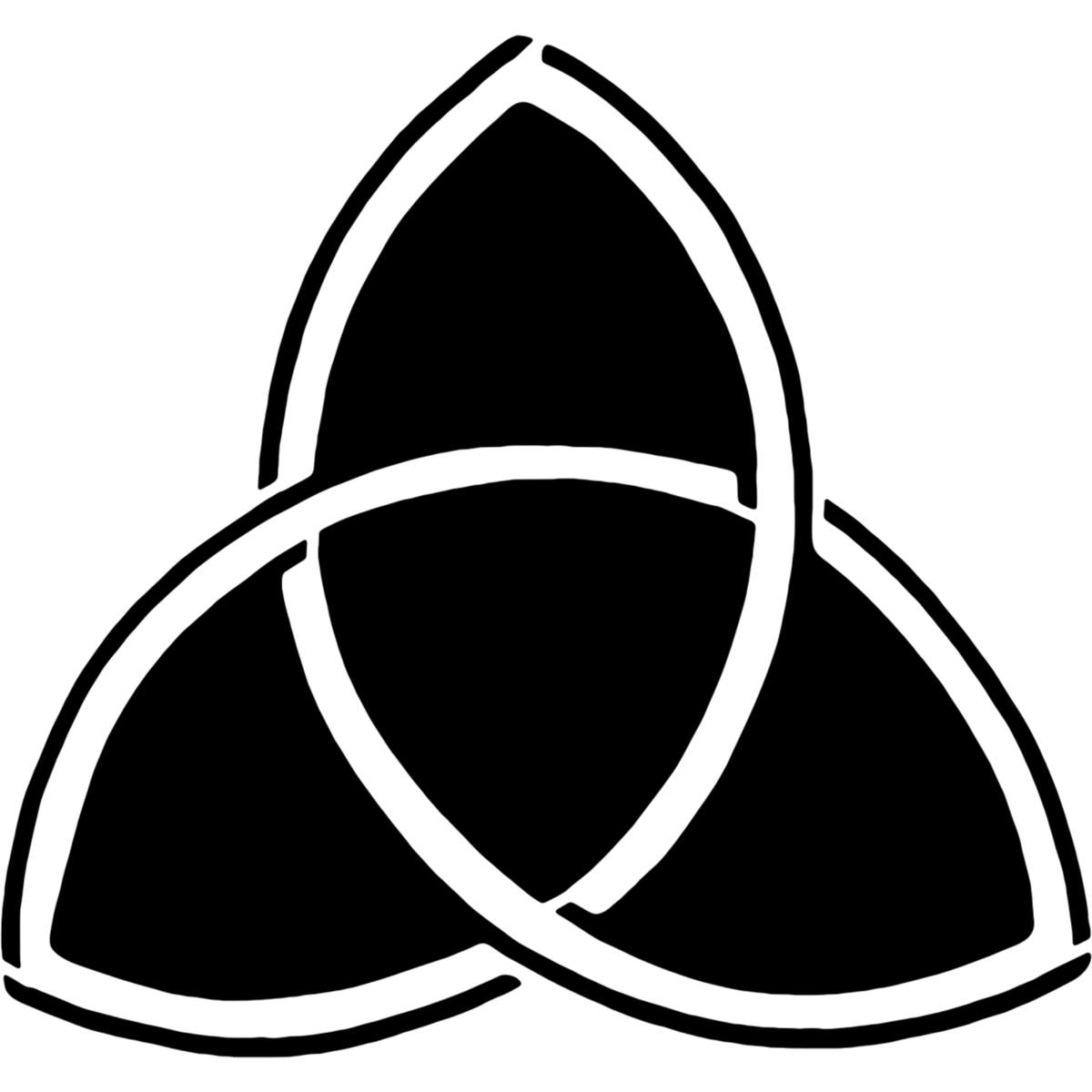 'Celtic Symbol' Reusable Stencil – Durable Decorative Template for Painting and Spraying on Walls, Tiles, Wood, Fabric & Craft Projects - XXL (A2) (WS00032389)