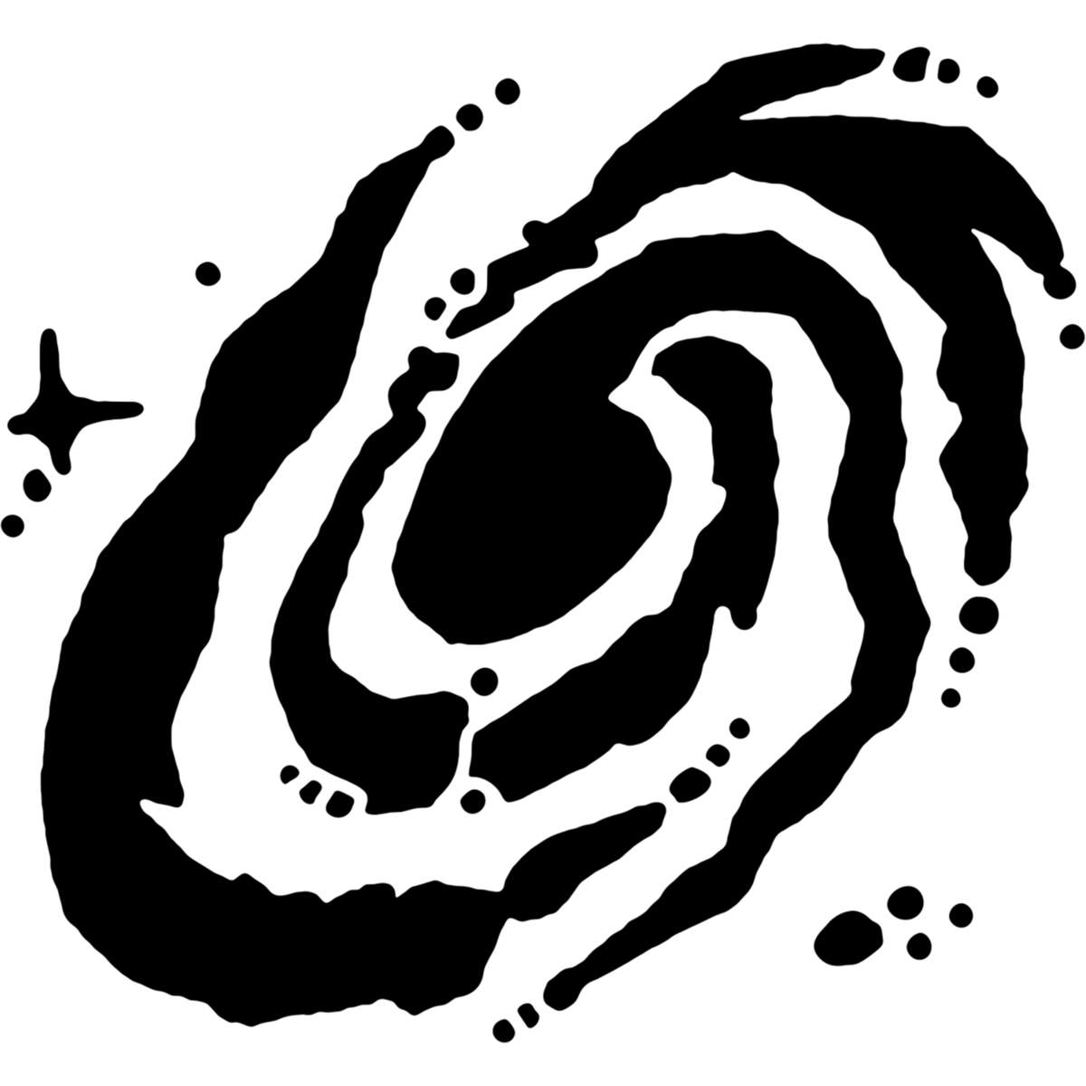 'Galaxy' Reusable Stencils – Durable Decorative Templates for Painting and Spraying on Walls, Tiles, Wood, Fabric & Craft Projects (WS026782)