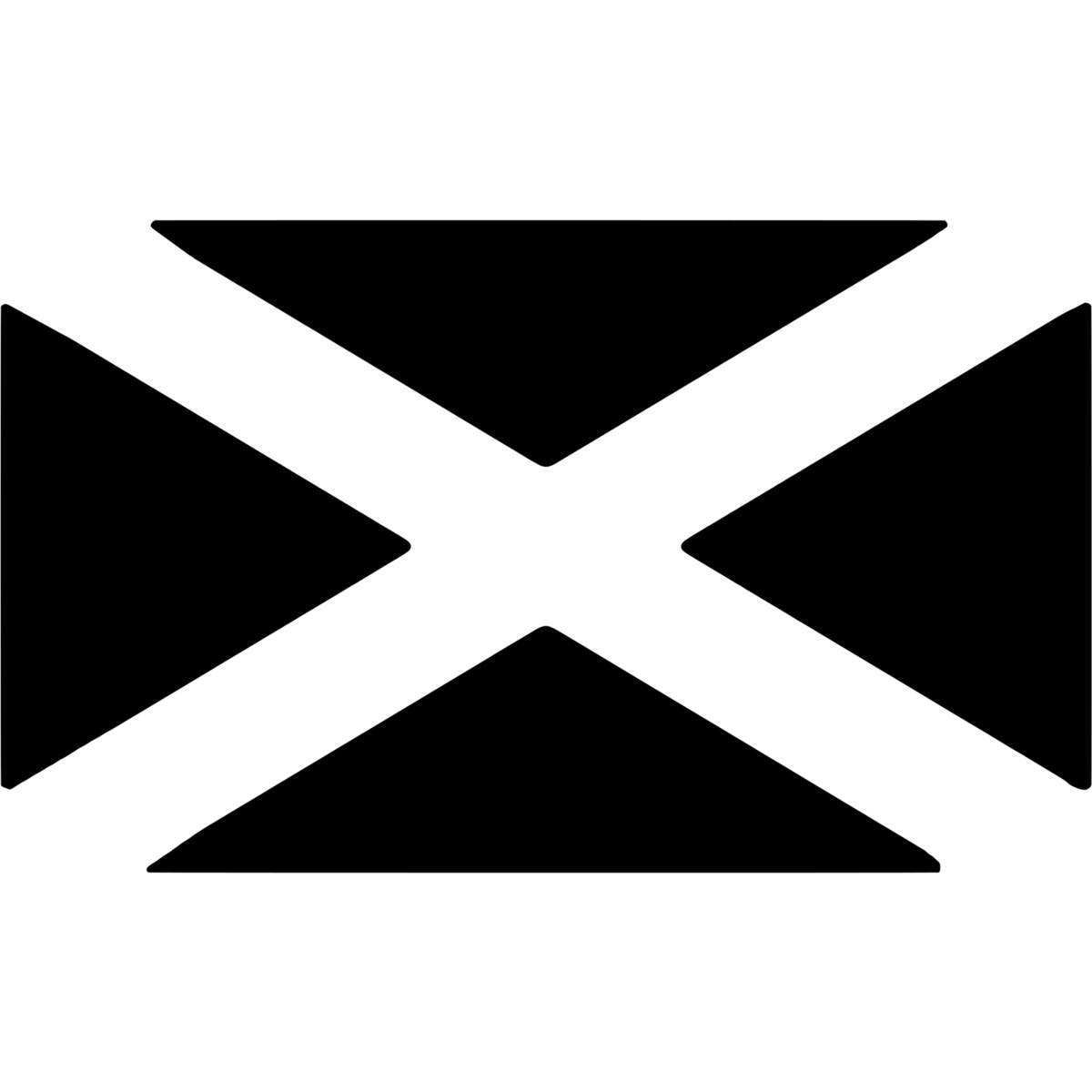 'Scottish Flag' Reusable Wall Stencil - Decorative Template for Walls, Tiles, Wood, Fabric and Crafts (WS032262)