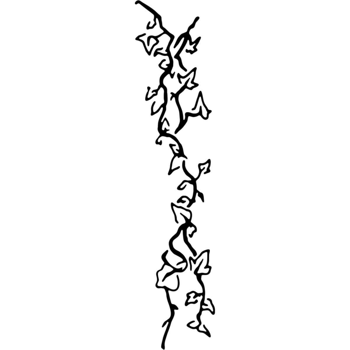 'Ivy Vines' Reusable Stencil – Durable Decorative Template for Painting and Spraying on Walls, Tiles, Wood, Fabric & Craft Projects - XL (A3) (WS00014589)