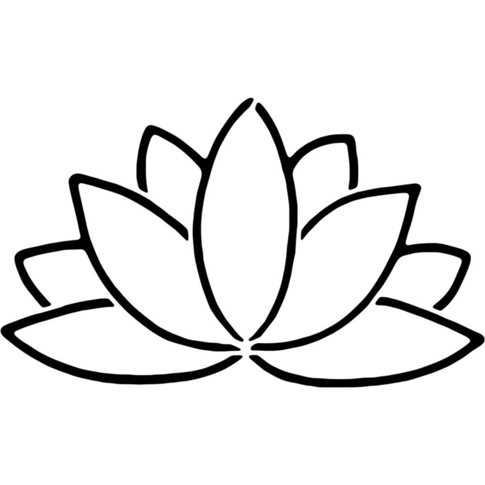 lotus flower wall stencils templates ws019549 ebay