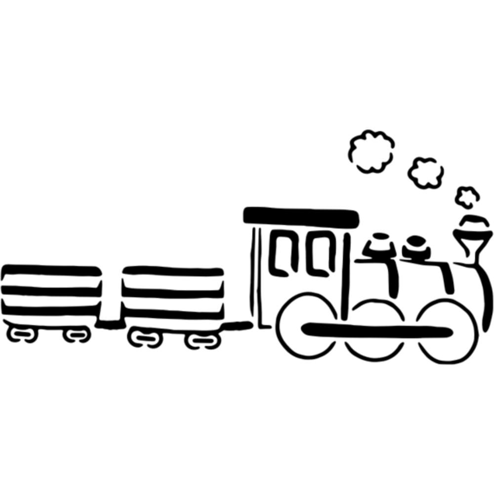 'Train' Wall Stencils / Templates (WS004031) | eBay