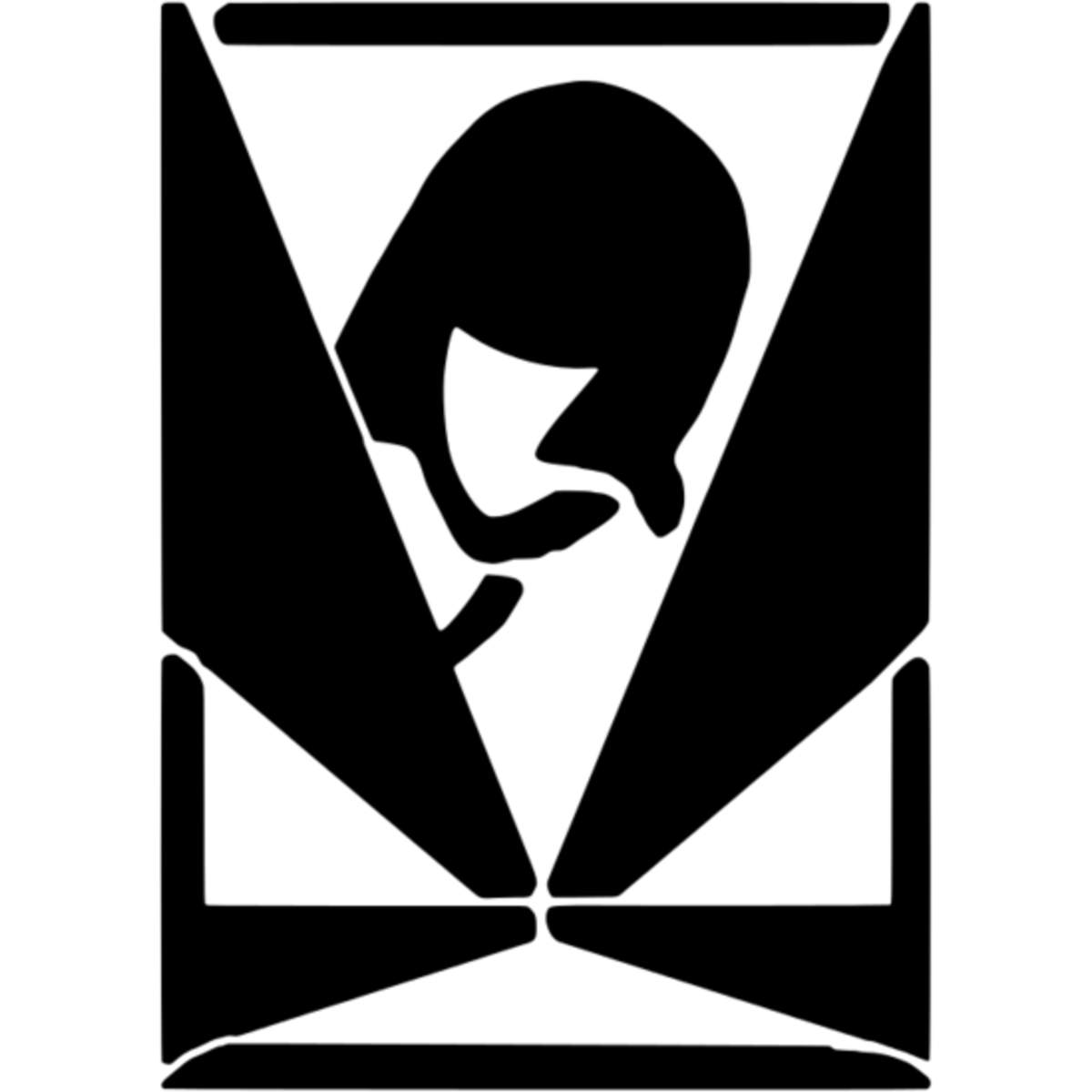'Art Deco Woman' Reusable Stencil – Durable Decorative Template for Painting and Spraying on Walls, Tiles, Wood, Fabric & Craft Projects - M (A5) (WS00049925)