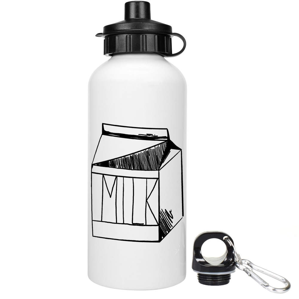 'Milk Carton' Reusable Water Bottles (WT009177)
