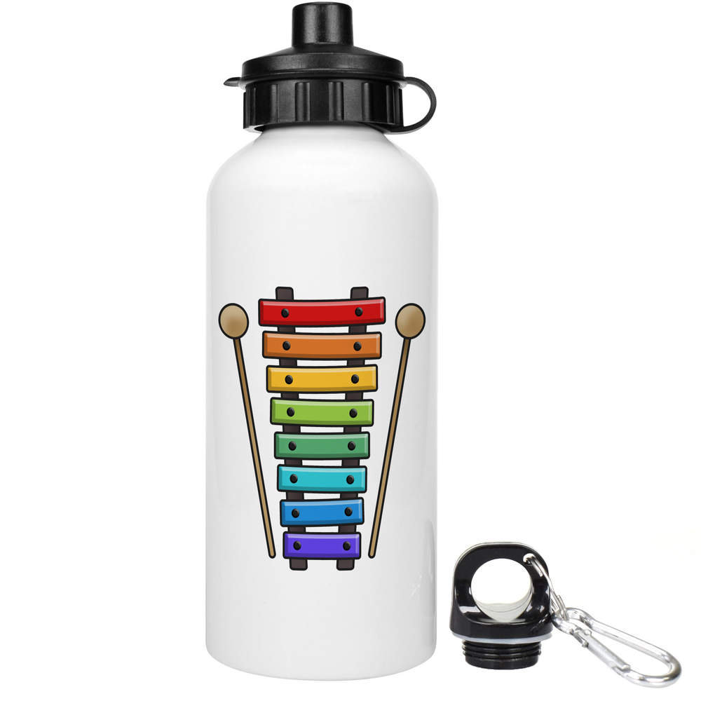 600ml 'Xylophone' Reusable Water / Drinks Bottle (WT00014905)