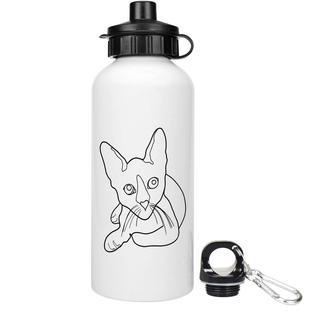 'Resting Cat' Reusable Water Bottles (WT026516)