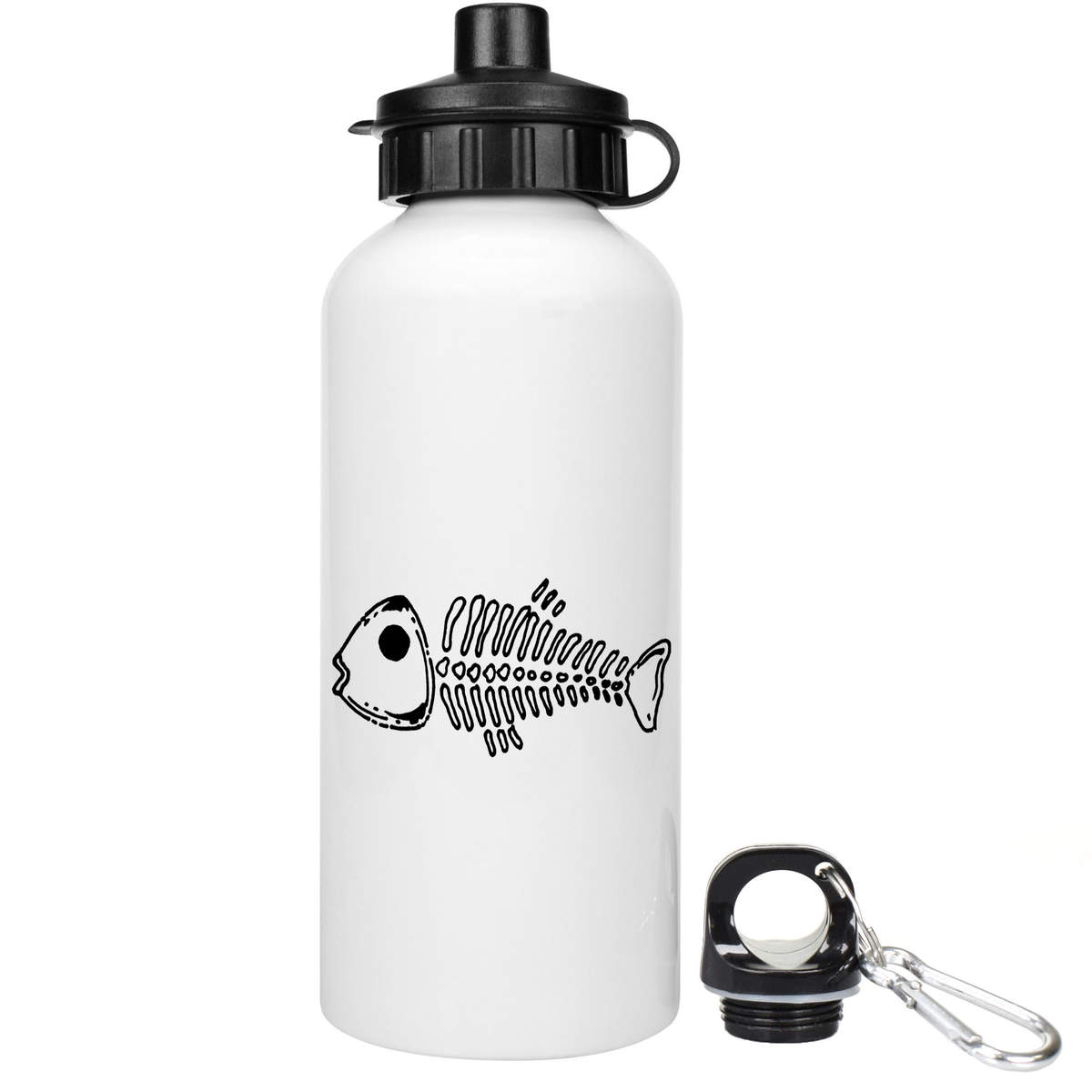 'Fish Skeleton' Reusable Water Bottles (WT027487)