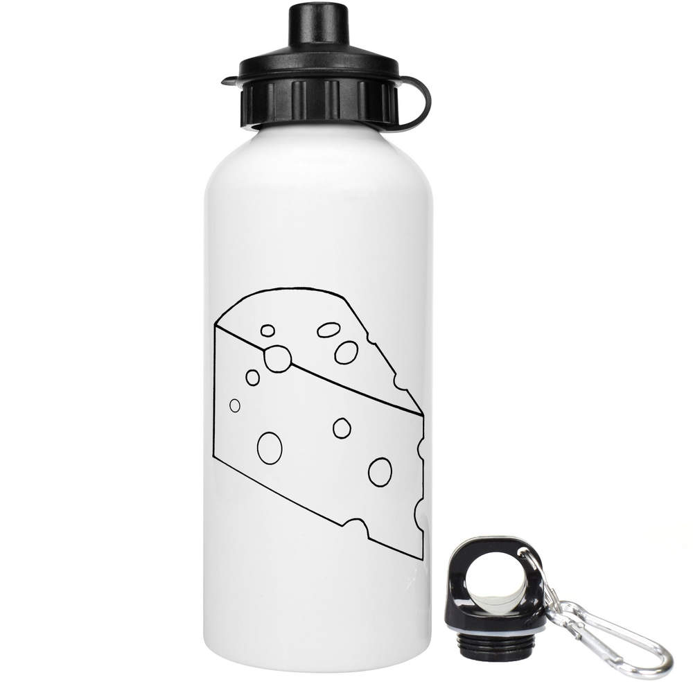 'Swiss Cheese Wedge' Reusable Water Bottles (WT034586)