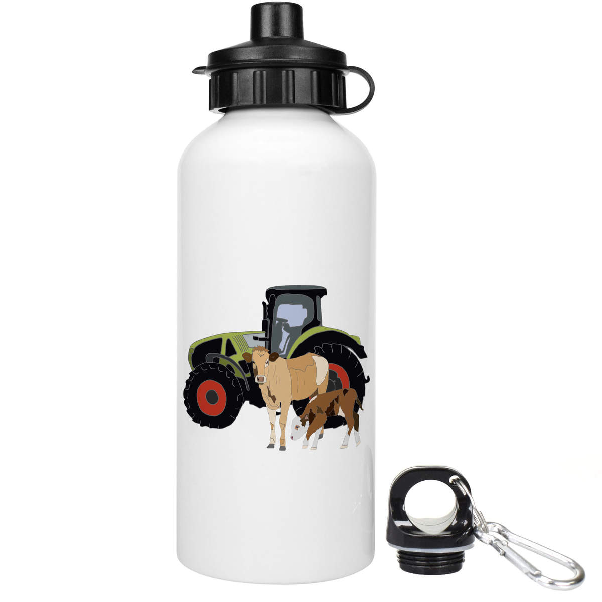 'Tractor & Cows' Reusable Water Bottles (WT035209)