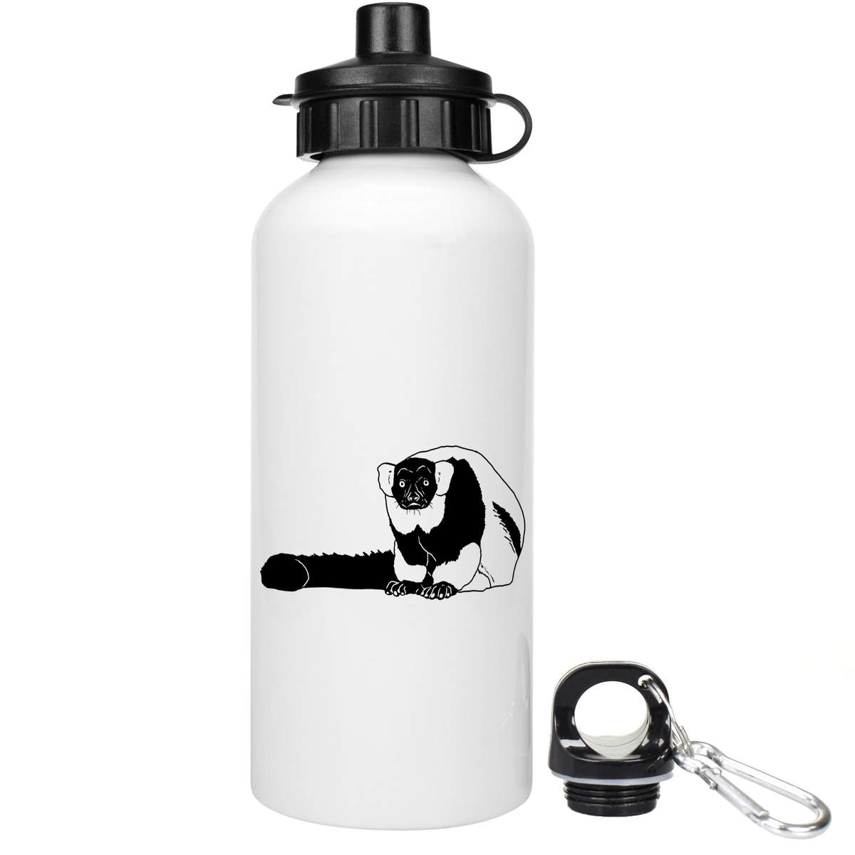 'Ruffed Lemur' Reusable Water Bottles (WT035745)