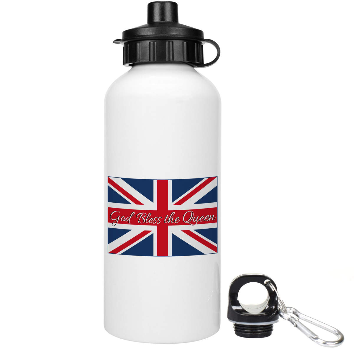 'Queen Union Jack' Reusable Water Bottles (WT036140)
