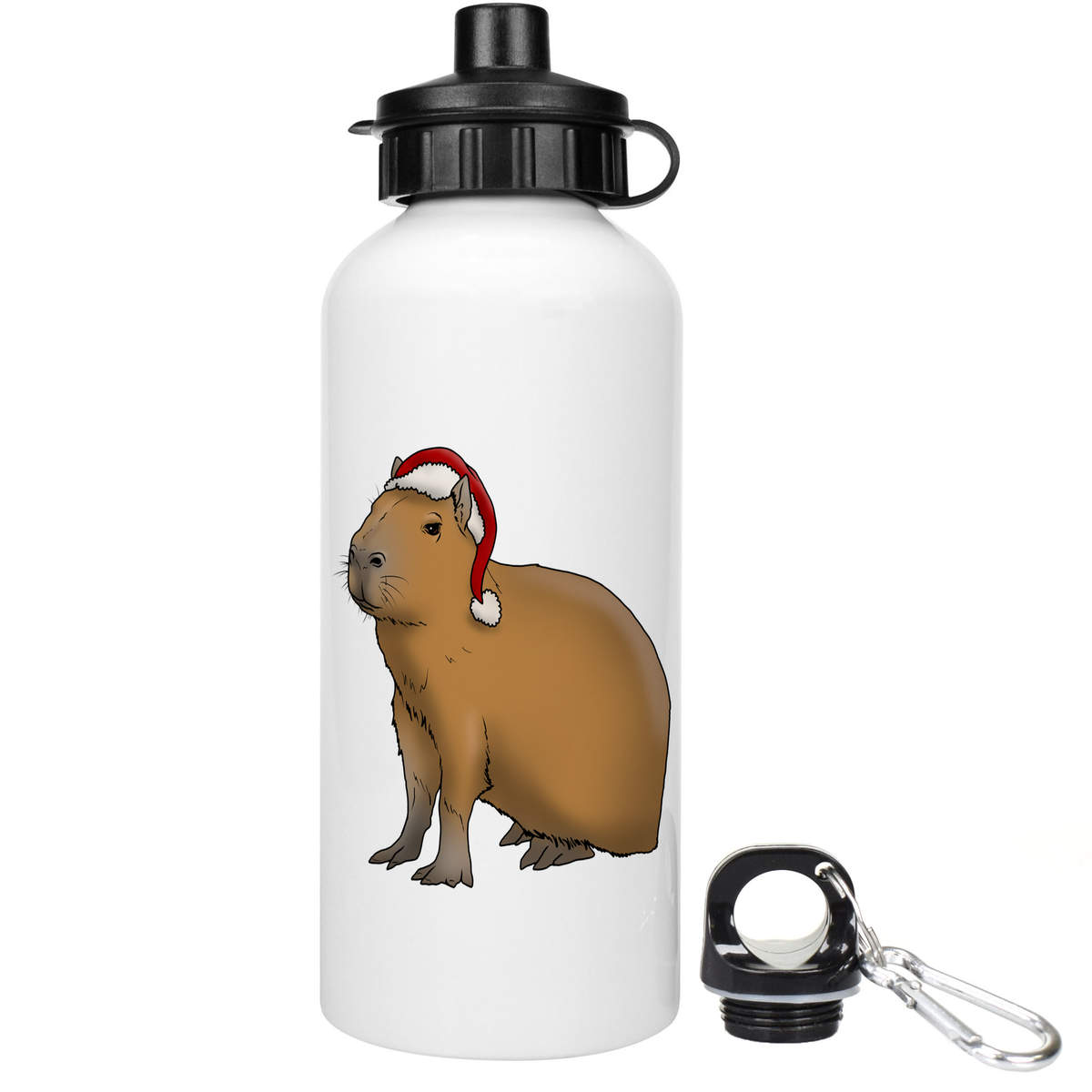 'Christmas Capybara' Reusable Water Bottles (WT036639)