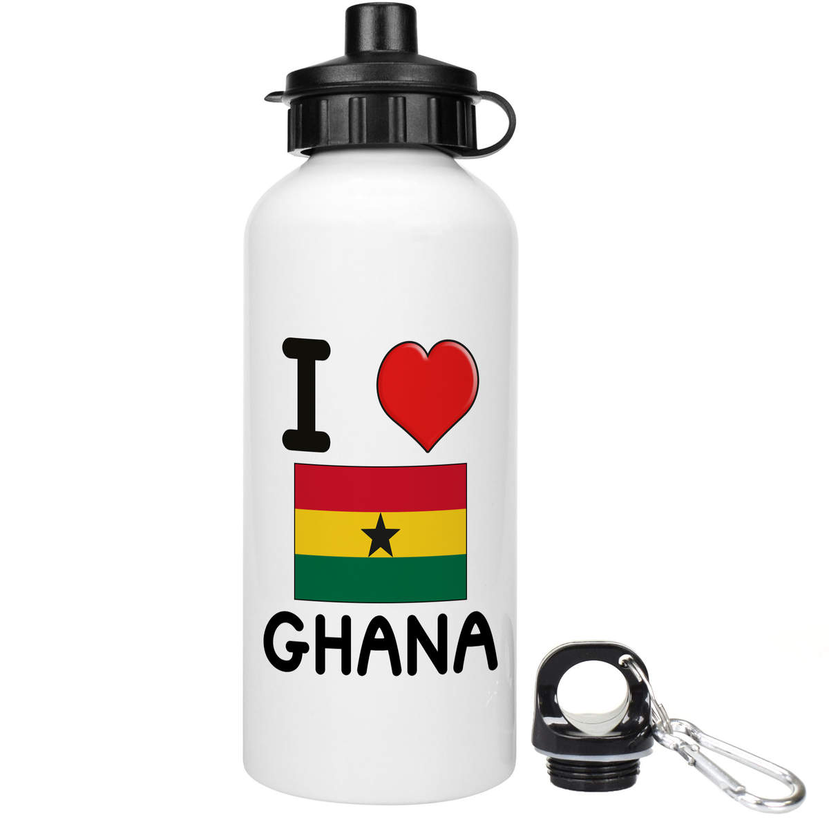 'I Love Ghana' Reusable Water Bottles (WT032769)