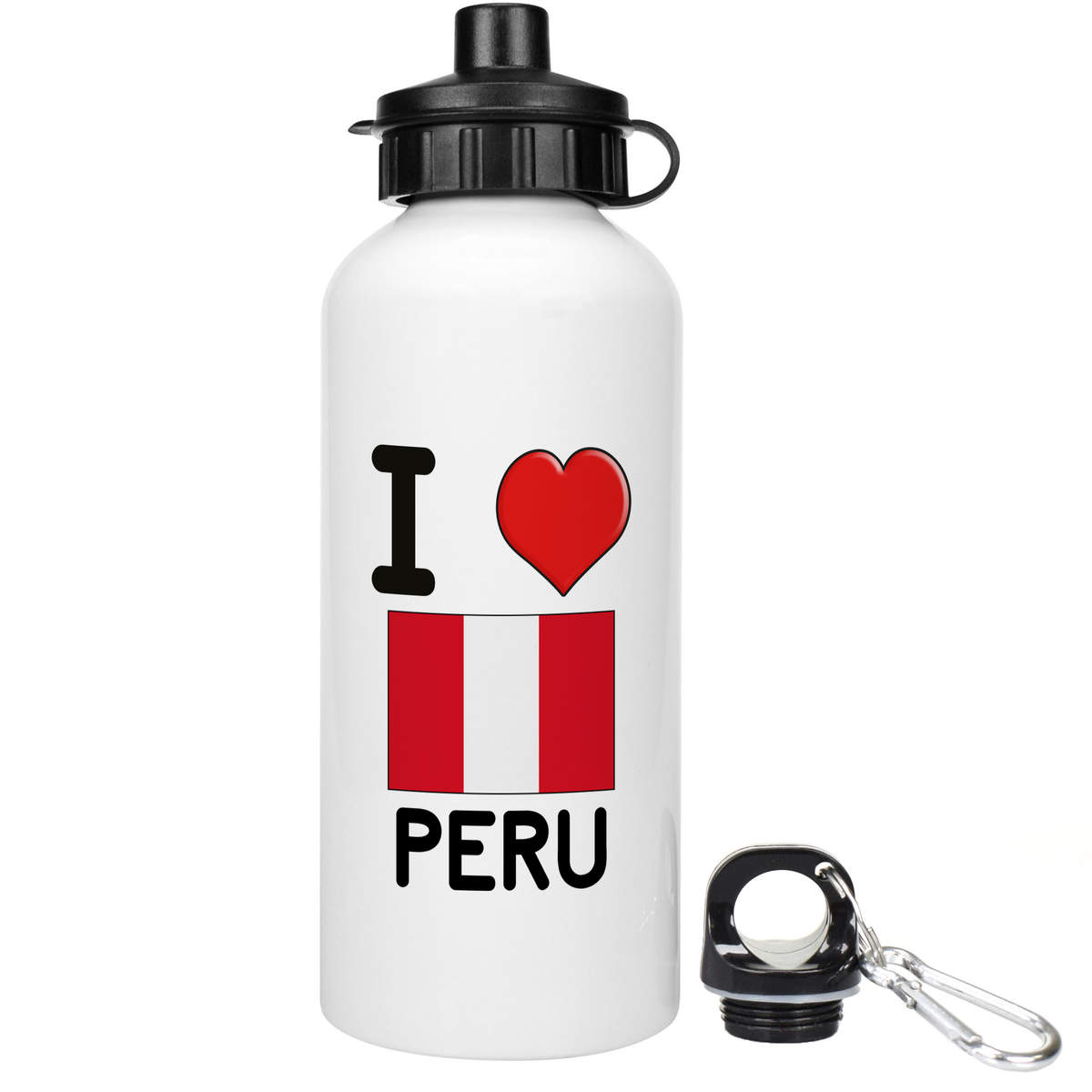 'I Love Peru' Reusable Water Bottles (WT033160)