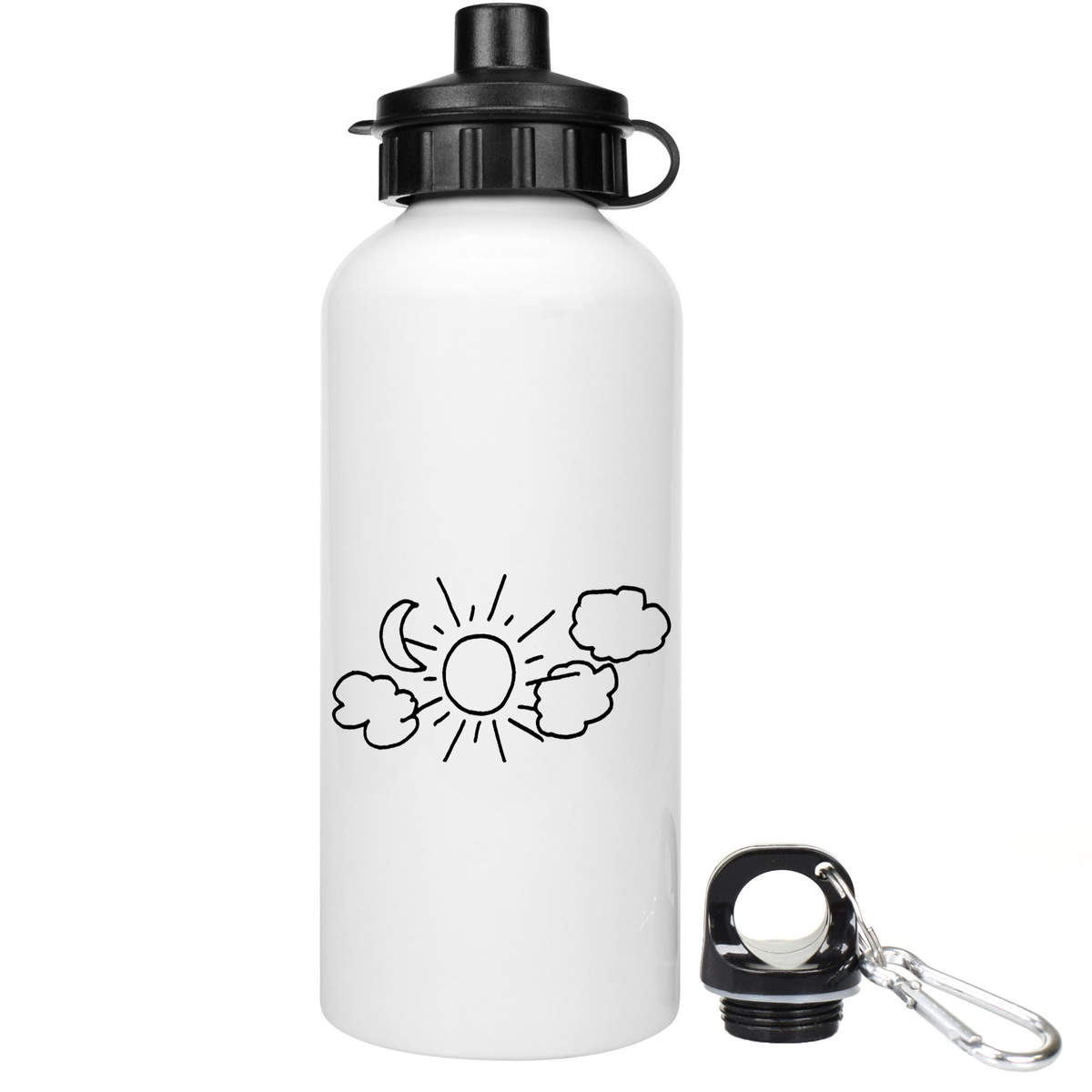 'Sun, Moon & Clouds' Reusable Water Bottles (WT037123)